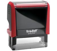 Trodat – Tampon encreur X-print 4912 Rappel Empreinte 47 x 18 mm Rouge G