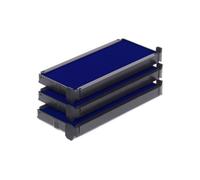 Trodat - cartouche d'encre 6/4914 - Lot de 3 bleu