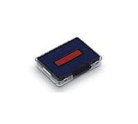 Trodat Cassette d'encrage de rechange 6/50/2 - bicolore bleu/rouge - à l'unité
