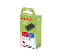 Trodat Cassette d'encre de rechange pour tampon Printy 4750 - Lot de 3 - Bicolore