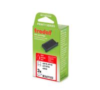 Trodat Cassette d'encre de rechange pour tampon Printy 4910 - Lot de 3 - Rouge