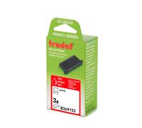 Trodat Cassette d'encre de rechange pour tampon Printy 4915 - Lot de 3 - Rouge
