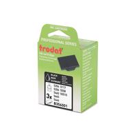 Trodat Cassette d'encre de rechange pour tampon Professional 6/56 - Lot de 3 - Noir