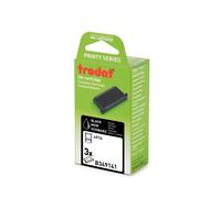 Trodat Cassette d'encre de rechange pour tampons Printy 4914 - Pack de 3 cassettes noires