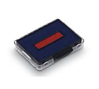 Trodat Cassette d'encrage 6-50/2DB – Lot de 2 Swop Pad pour tampons 5430 et 5435 (Bleu/Rouge)