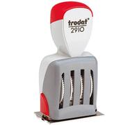 Trodat CLASSIC Tampon dateur 54 x 30 mm (l x H) gris clair, rouge