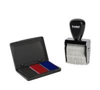 Trodat Creative Mini Stempel Set Böse Sprüche zum kreativen Gestalten - 12 Abdru