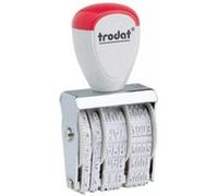 Trodat datumstempel 1000, abdruckgráe 3 x 18 mm
