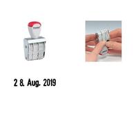 Trodat Datumstempel 1010, Abdruckgröße: 4 X 26 Mm