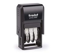 Trodat datumstempel printy dater 4850l gefaxt, blau rot 514854