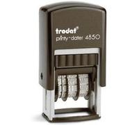 Trodat datumstempel printy dater 4850l gefaxt, blau rot 514854