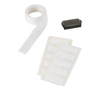 Trodat Deine Dinge Kit de Recharge de Tampon / 48 étiquettes / 1 m de Non-tissé à Repasser/Tampon de Rechange Noir