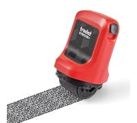 Trodat Rouleau encreur ID Protector+ – Anti-vol d'identité, boîte intégrée & ouvre-lettres, rouge