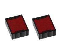 Trodat Lot De 2 Cassettes Encreur De Rechange Pour Tampon 6/4921c Rouge