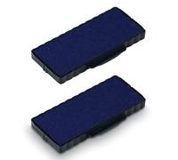 TRODAT Lot de 2 Cassettes encreur de rechange pour tampon 6/55B Bleu