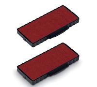 TRODAT Lot de 2 Cassettes encreur de rechange pour tampon 6/55C Rouge