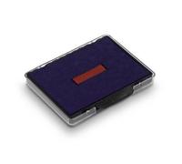 Trodat Lot De 2 Cassettes Encreur De Rechange Pour Tampon 6/58/2 Bicolore Bleu - Rouge