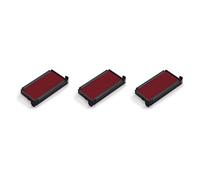 Boîte 10 recharges 6/4912 pour appareils 4912/4912T/4952/4992 Xprint. Rouge