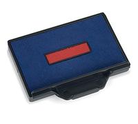 Trodat Cassettes d'encre 6/56 – Lot de 3 bleu texte et rouge date pour tampons Professional Line
