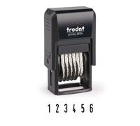 Trodat Numéroteur Printy 6 Bandes Chiffres 3,8mm 4836