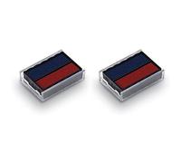 Trodat Cassette d'encrage 6/4850/2 Bleu/Rouge à l'unité