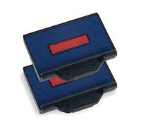 Trodat Pack de 2 Cassettes d'Encrage 6/53/2 Bleu/Rouge