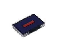 Trodat Cassettes d'encrage 6/53/2 – Pack de 2 Bleu/Rouge