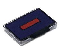 Trodat pack de 2 cassettes dencrage 6 53 2 bleu rouge wedo 668476 Bleu G