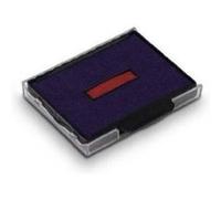 Trodat pack de 2 cassettes dencrage 6 57 2 bleu rouge 83498 Bleu G