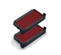 Trodat Cassettes d'encrage Printy 6/4910 – Pack de 2 – Rouge