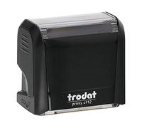 Trodat Stempel 4912 Printy 4.0 Eco-sw black, grey