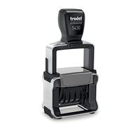 Trodat Professional 5430 Tampon dateur auto-encreur avec texte copie 41 x 24 mm Bleu et rouge