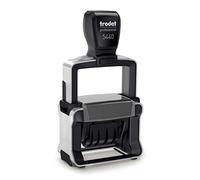 Trodat Professional 5440/L Tampon de date auto-encreur ENTRÉ - Payé, bleu-rouge, 49 x 28 mm