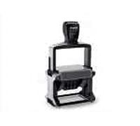 Trodat Professional 5480 Tampon dateur en acier inoxydable avec texte personnalisable 10 lignes 67 x 46 mm