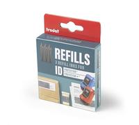 Trodat Recharges d'encres pour ID Protector+ & ID Protector - Protection contre le vol d'identité - Encre de recharge pour tampon à rouleau - Lot de 3 recharges d'encre