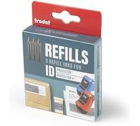 Trodat Recharges d'encres pour ID Protector+ & ID Protector – Tampon à rouleau – Lot de 3