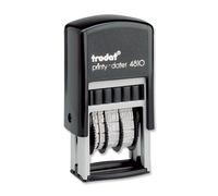 Trodat Réf 70169 Printy 4810 Tampon dateur avec cassette d'encrage Noir 20 mm x 3,8 mm (Import Royaume Uni)