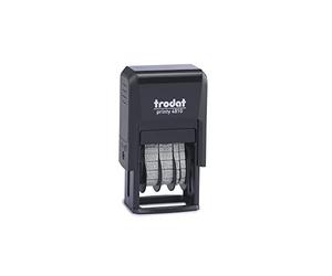 Trodat Réf 70169 Printy 4810 Tampon dateur avec cassette d'encrage Noir 20 mm x 3,8 mm (Import Royaume Uni)