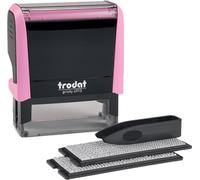 trodat set de tampons texte Printy 4913 Typomatic rose pastel