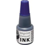 Imprint 7711 Recharge d'encre pour tampon encreur 9071M, 9072M, 9073M - 1 flacon de recharge 24 ml, bleu, encre à base d'eau, impression propre, taille 7,5 x 3 cm