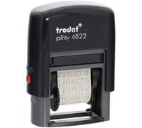 trodat tampon à bande de mots Printy 4822 sans date noir