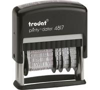 trodat tampon à bande de mots Printy Dater 4817 avec date SB