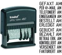 Trodat estampile printy 4817 avec date, autocolorant 51 48171