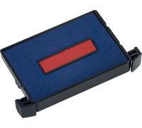 trodat Tampon encreur de rechange 6/4750/2 bleu/rouge pack de deux
