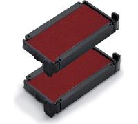 trodat Tampon encreur de rechange 6/4910, rouge, lot de deux