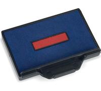 trodat Tampon encreur de rechange 6/56/2 bleu/rouge pack de deux