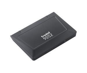 Trodat Tampon encreur Écolo 9052 pour caoutchouc et tampons polymères - 11 x 7 cm - Noir