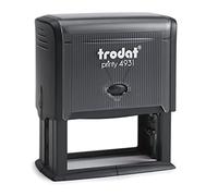 TRODAT TAMPON ENCREUR PERSONNALISÉ 4931 TRODAT PRINTY 4,0 4931 ORIGINAL 30 X 70 MM RECTANGULAIRE QUALITÉ PROFESSIONNELLE