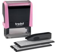 trodat Textstempel-Set Printy 4912 Typomatic pastell-rosa