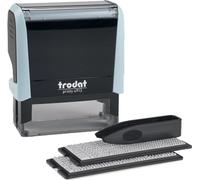 trodat Textstempel-Set Printy 4913 Typomatic pastell-blau